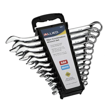 Allied Combination Wrench Set - 22 Piece 89094